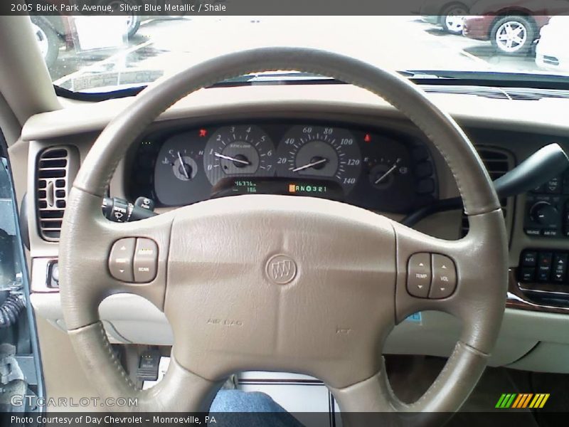 Silver Blue Metallic / Shale 2005 Buick Park Avenue