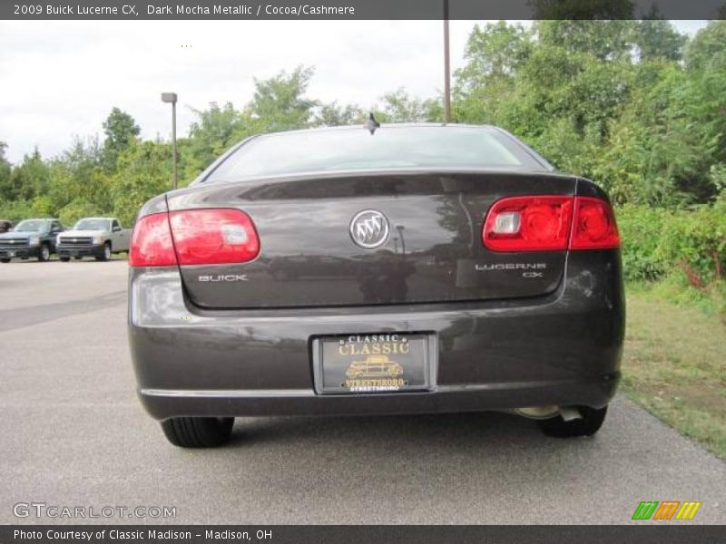 Dark Mocha Metallic / Cocoa/Cashmere 2009 Buick Lucerne CX