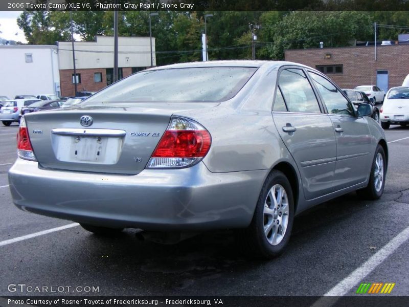 Phantom Gray Pearl / Stone Gray 2006 Toyota Camry XLE V6