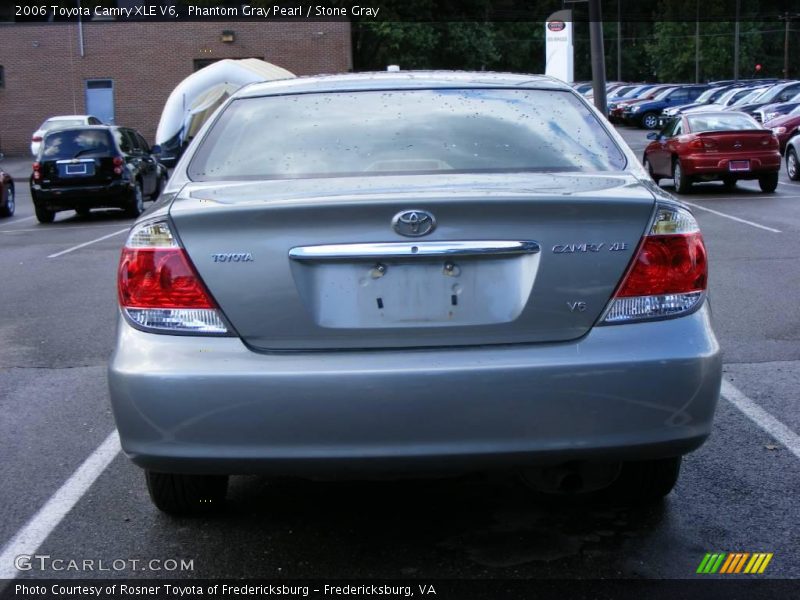 Phantom Gray Pearl / Stone Gray 2006 Toyota Camry XLE V6