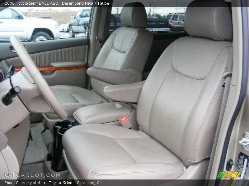 Desert Sand Mica / Taupe 2006 Toyota Sienna XLE AWD