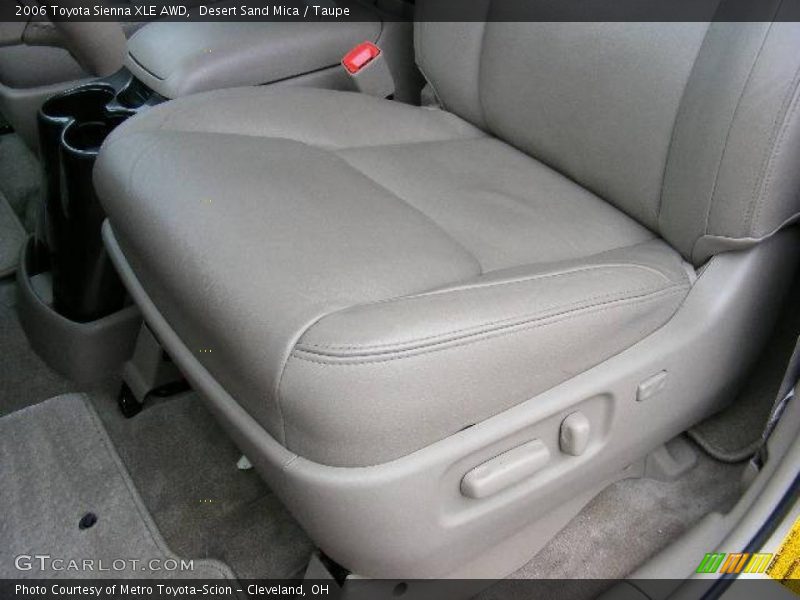 Desert Sand Mica / Taupe 2006 Toyota Sienna XLE AWD