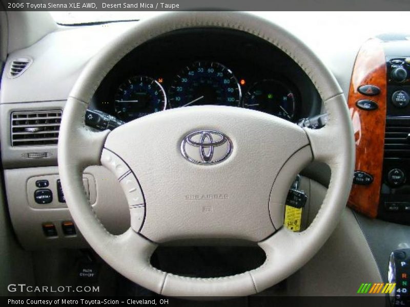 Desert Sand Mica / Taupe 2006 Toyota Sienna XLE AWD