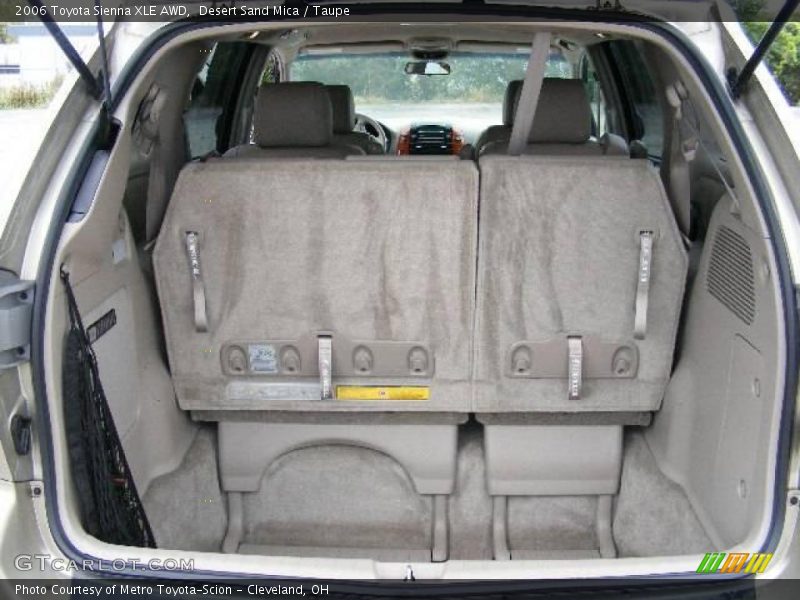 Desert Sand Mica / Taupe 2006 Toyota Sienna XLE AWD