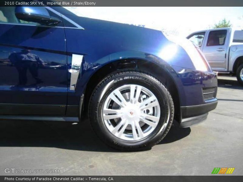 Imperial Blue / Shale/Ebony 2010 Cadillac SRX V6