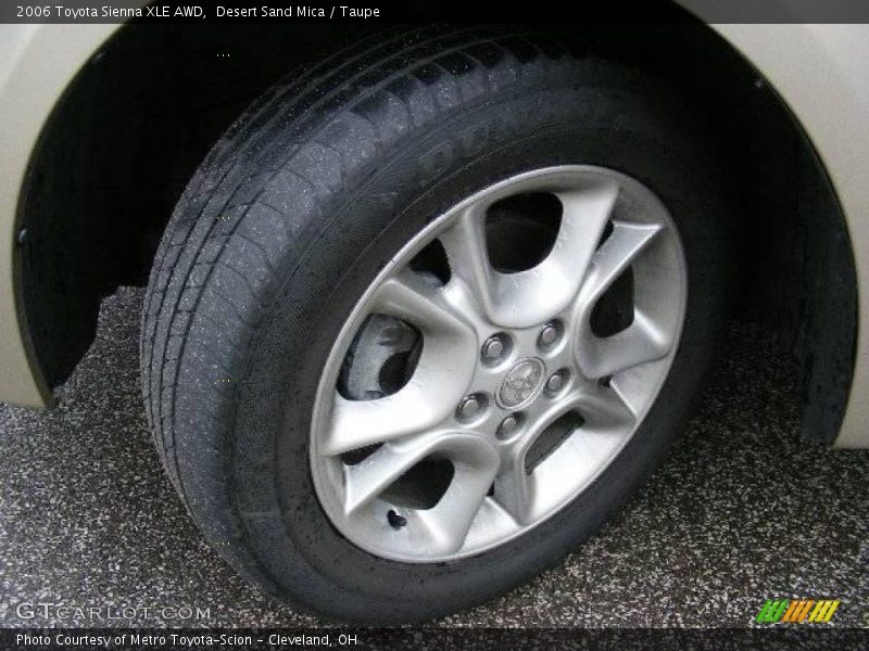 Desert Sand Mica / Taupe 2006 Toyota Sienna XLE AWD