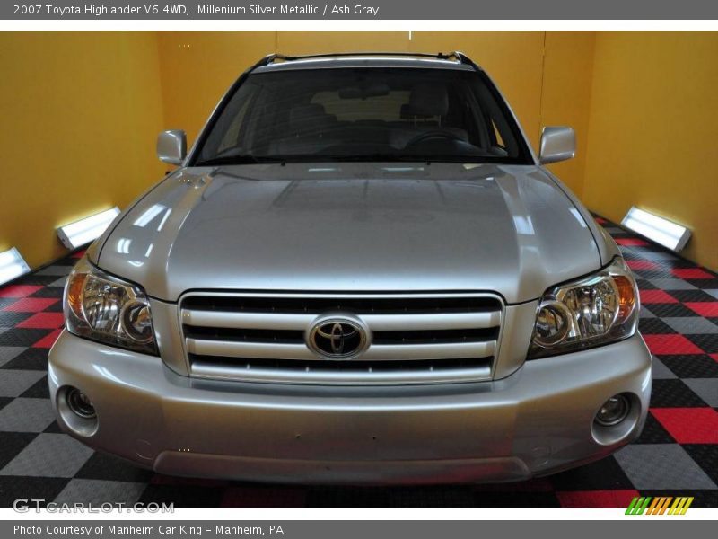 Millenium Silver Metallic / Ash Gray 2007 Toyota Highlander V6 4WD