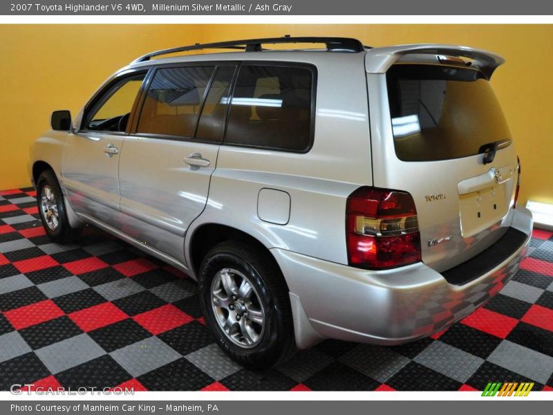 Millenium Silver Metallic / Ash Gray 2007 Toyota Highlander V6 4WD