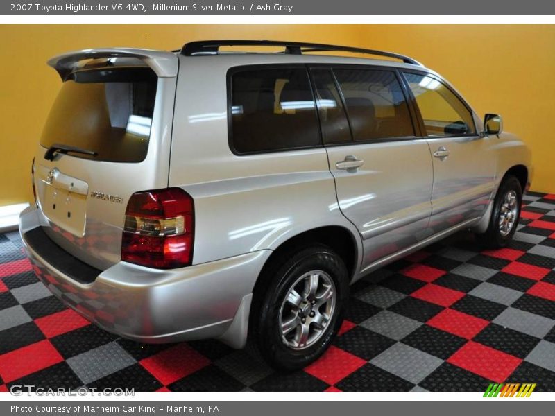 Millenium Silver Metallic / Ash Gray 2007 Toyota Highlander V6 4WD