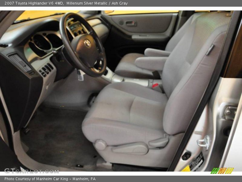 Millenium Silver Metallic / Ash Gray 2007 Toyota Highlander V6 4WD