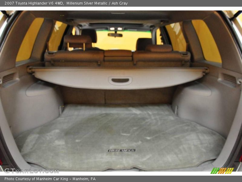 Millenium Silver Metallic / Ash Gray 2007 Toyota Highlander V6 4WD