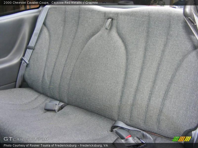 Cayenne Red Metallic / Graphite 2000 Chevrolet Cavalier Coupe