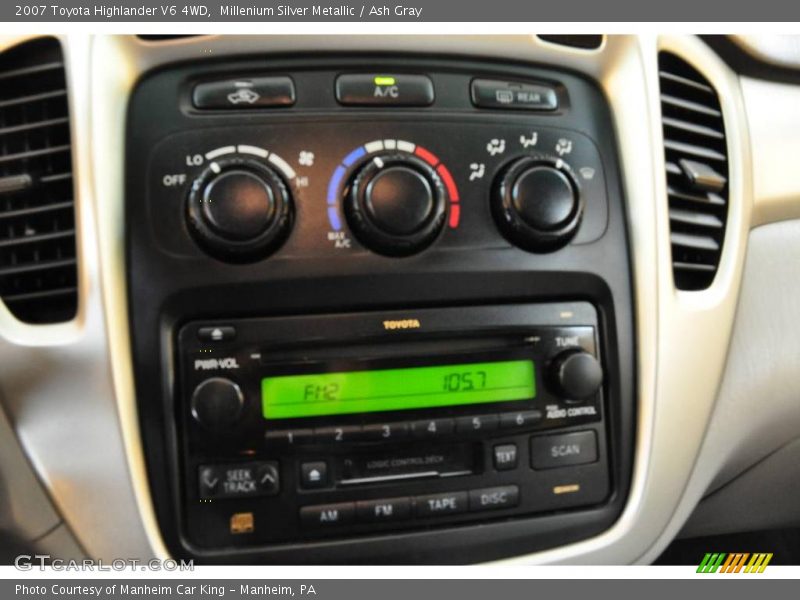 Millenium Silver Metallic / Ash Gray 2007 Toyota Highlander V6 4WD