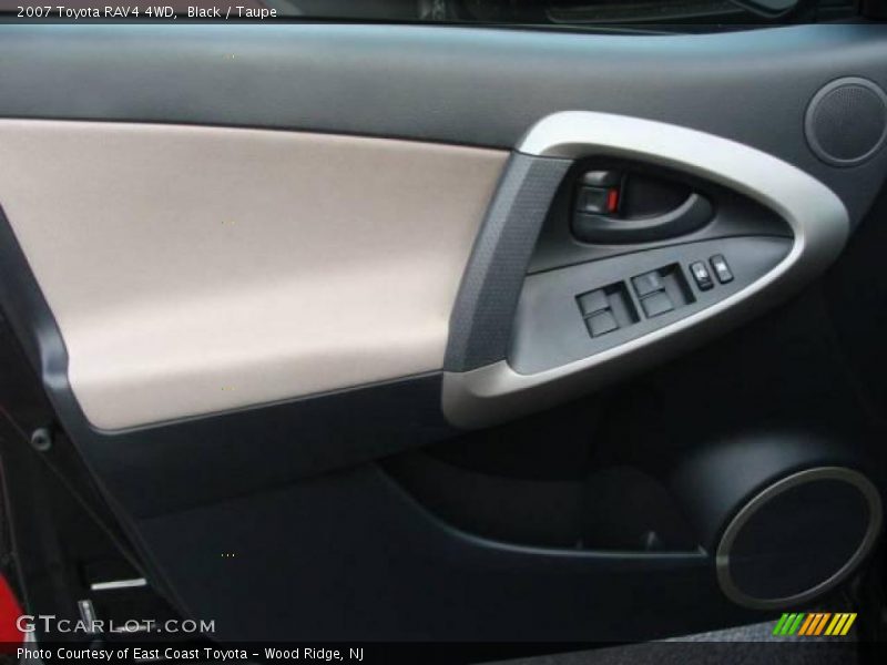 Black / Taupe 2007 Toyota RAV4 4WD