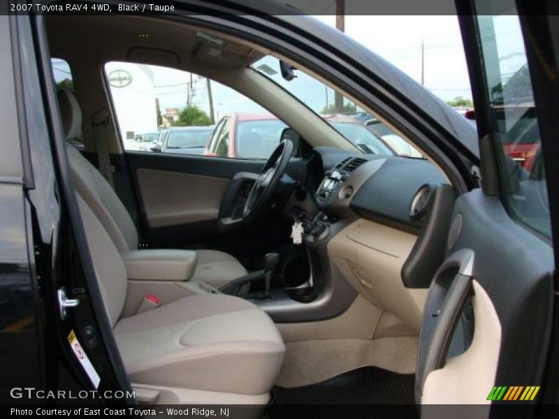 Black / Taupe 2007 Toyota RAV4 4WD