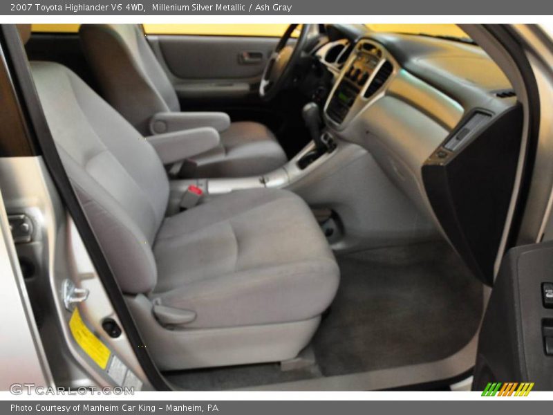 Millenium Silver Metallic / Ash Gray 2007 Toyota Highlander V6 4WD