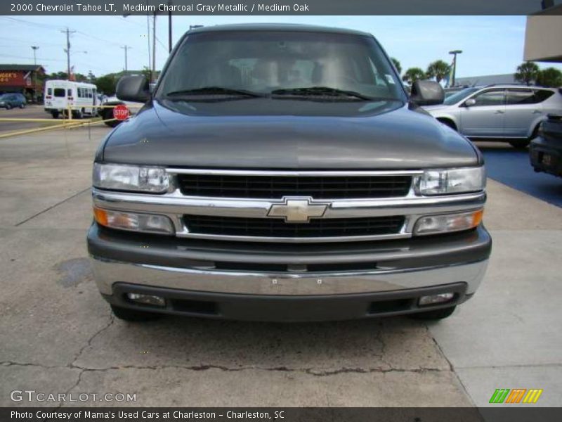 Medium Charcoal Gray Metallic / Medium Oak 2000 Chevrolet Tahoe LT