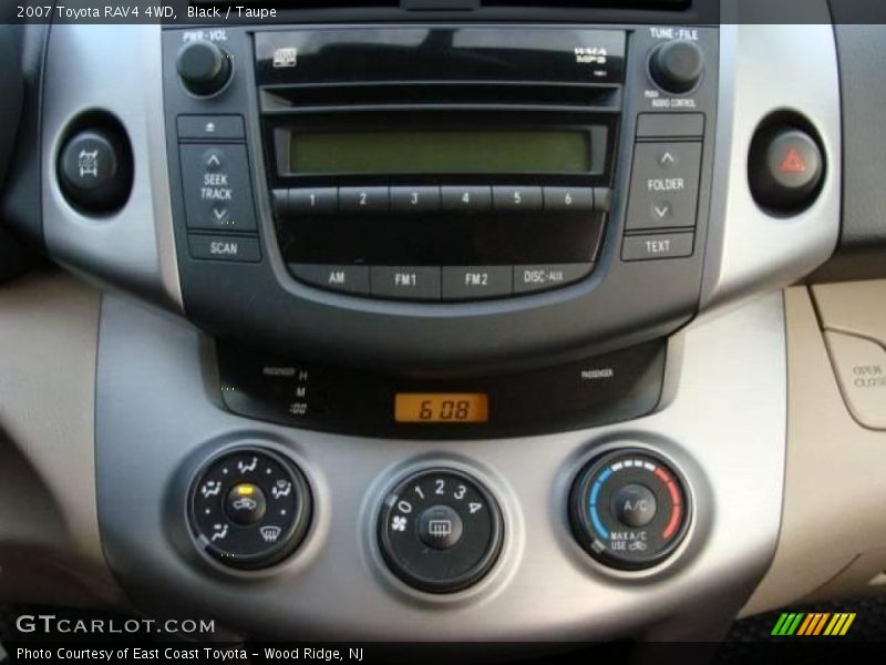 Black / Taupe 2007 Toyota RAV4 4WD