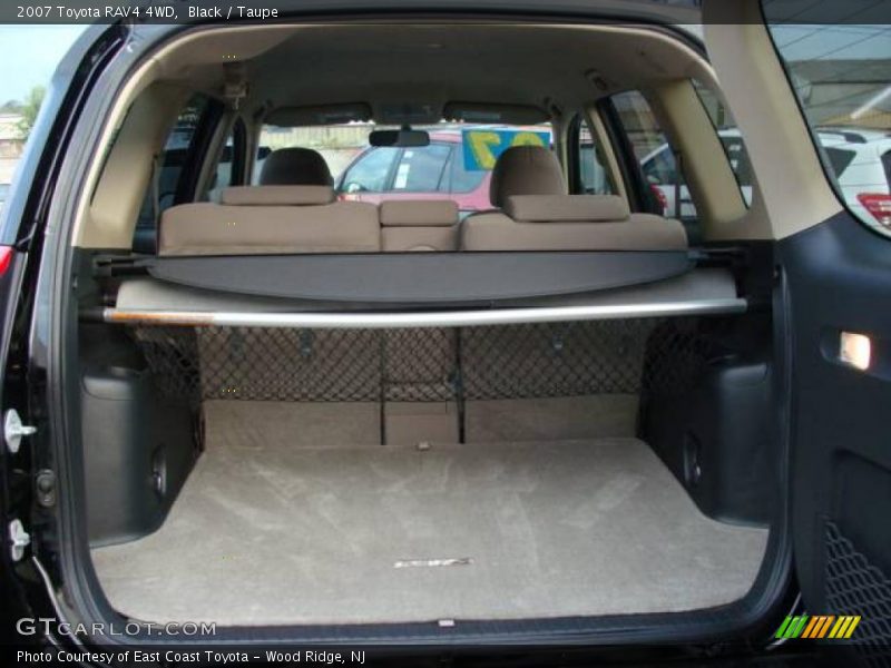 Black / Taupe 2007 Toyota RAV4 4WD