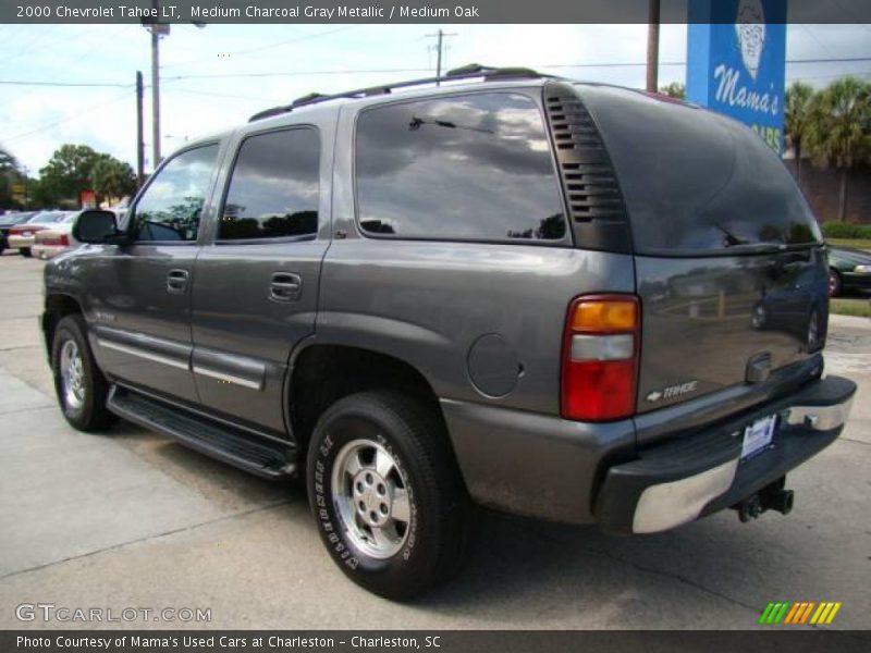 Medium Charcoal Gray Metallic / Medium Oak 2000 Chevrolet Tahoe LT