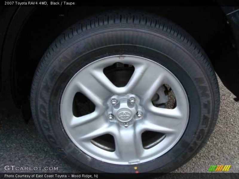 Black / Taupe 2007 Toyota RAV4 4WD