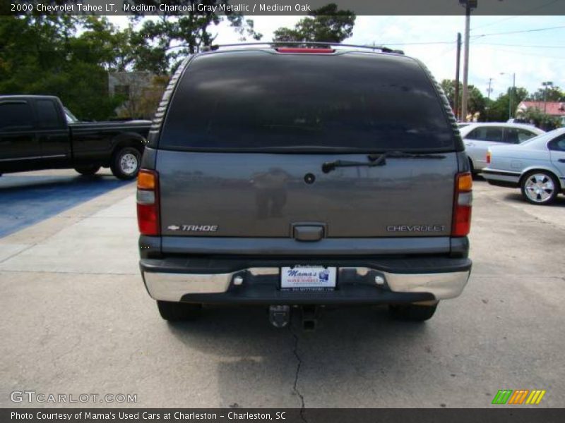 Medium Charcoal Gray Metallic / Medium Oak 2000 Chevrolet Tahoe LT