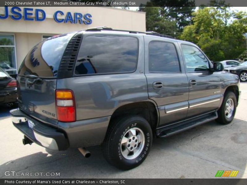 Medium Charcoal Gray Metallic / Medium Oak 2000 Chevrolet Tahoe LT