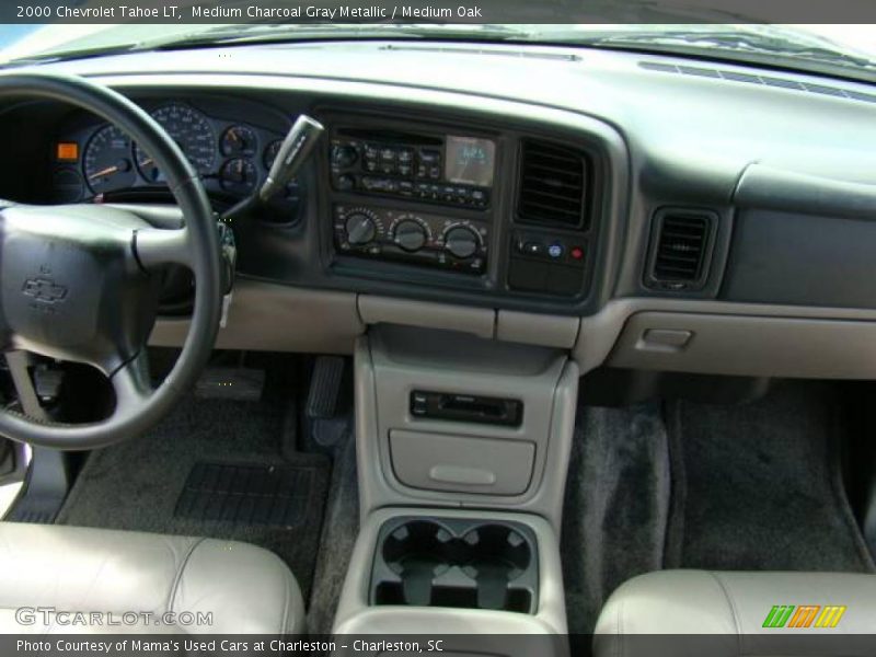 Medium Charcoal Gray Metallic / Medium Oak 2000 Chevrolet Tahoe LT