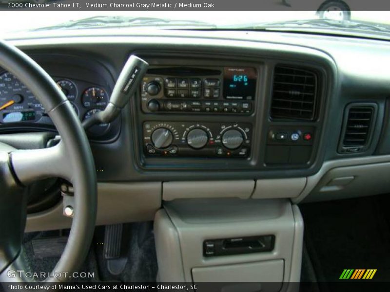 Medium Charcoal Gray Metallic / Medium Oak 2000 Chevrolet Tahoe LT