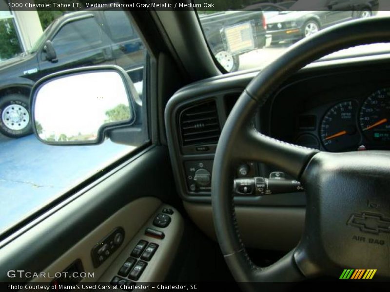 Medium Charcoal Gray Metallic / Medium Oak 2000 Chevrolet Tahoe LT