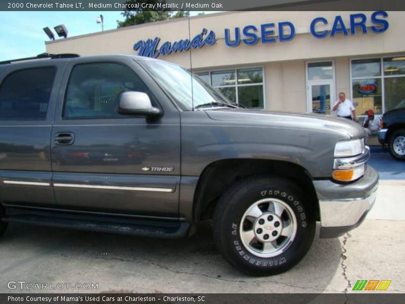 Medium Charcoal Gray Metallic / Medium Oak 2000 Chevrolet Tahoe LT