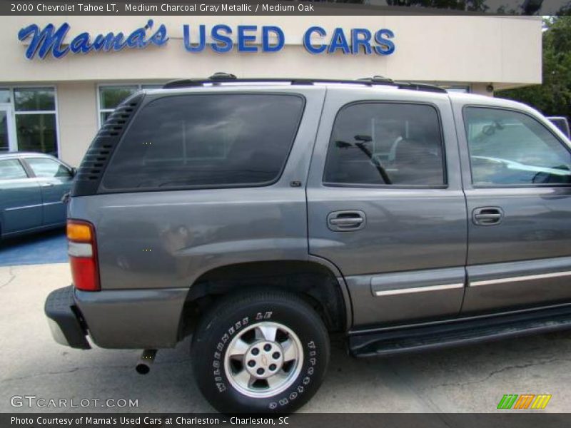 Medium Charcoal Gray Metallic / Medium Oak 2000 Chevrolet Tahoe LT
