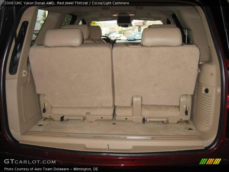 Red Jewel Tintcoat / Cocoa/Light Cashmere 2008 GMC Yukon Denali AWD
