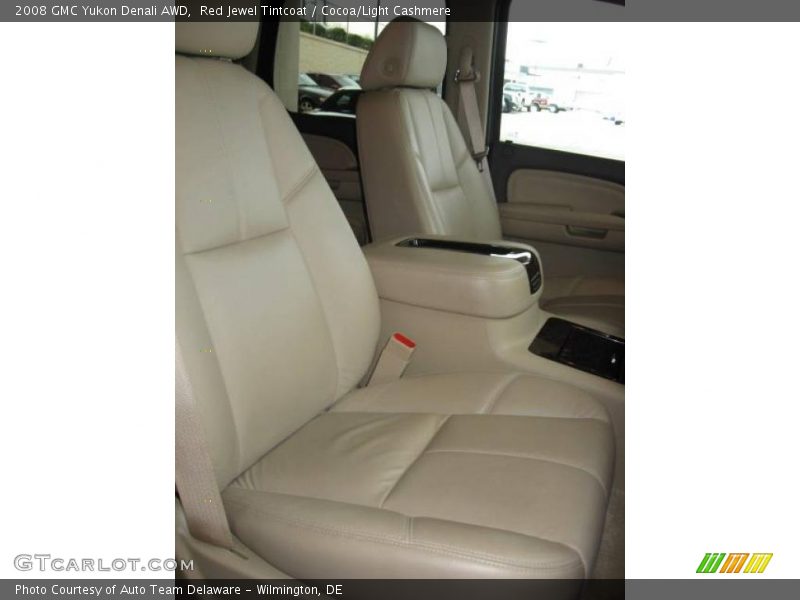 Red Jewel Tintcoat / Cocoa/Light Cashmere 2008 GMC Yukon Denali AWD