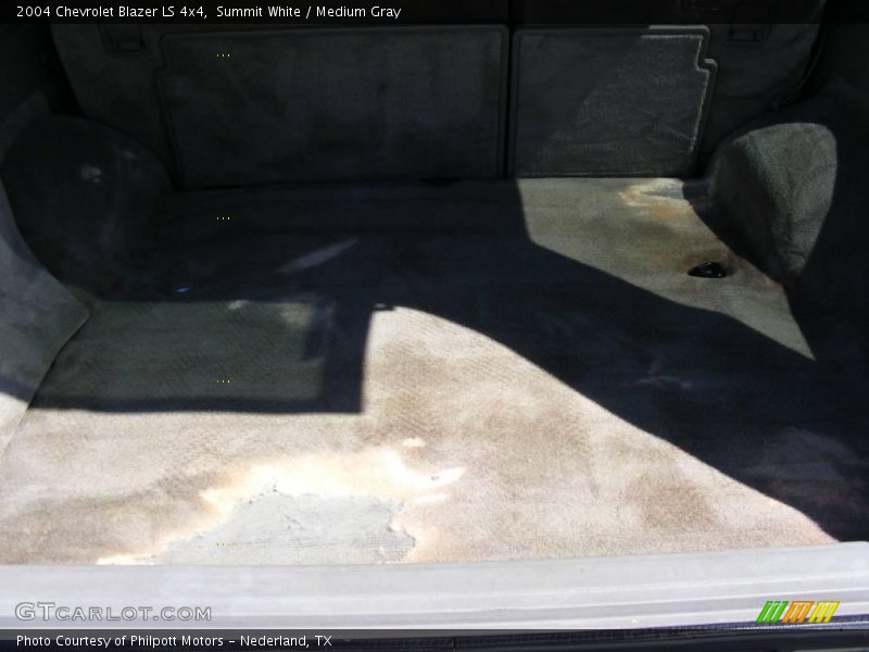 Summit White / Medium Gray 2004 Chevrolet Blazer LS 4x4