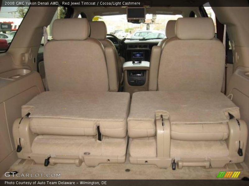 Red Jewel Tintcoat / Cocoa/Light Cashmere 2008 GMC Yukon Denali AWD