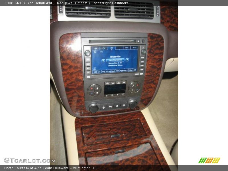 Red Jewel Tintcoat / Cocoa/Light Cashmere 2008 GMC Yukon Denali AWD