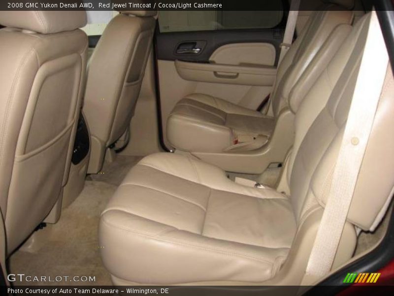 Red Jewel Tintcoat / Cocoa/Light Cashmere 2008 GMC Yukon Denali AWD