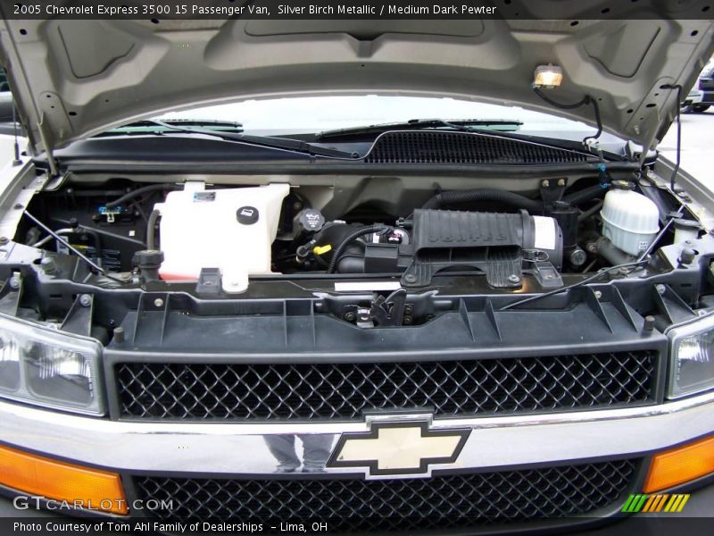 Silver Birch Metallic / Medium Dark Pewter 2005 Chevrolet Express 3500 15 Passenger Van