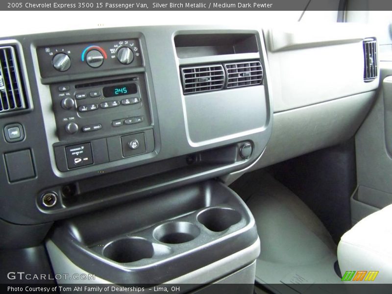 Silver Birch Metallic / Medium Dark Pewter 2005 Chevrolet Express 3500 15 Passenger Van