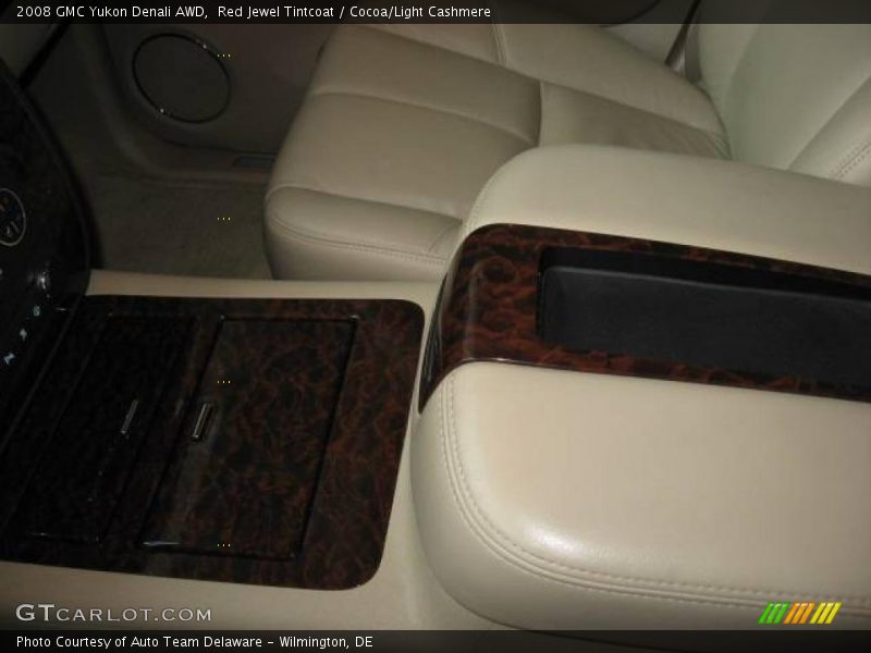 Red Jewel Tintcoat / Cocoa/Light Cashmere 2008 GMC Yukon Denali AWD