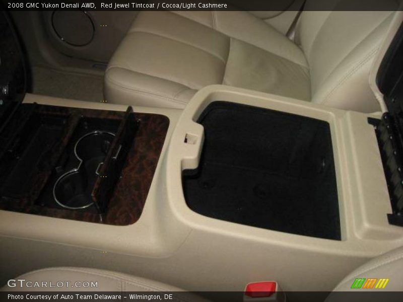 Red Jewel Tintcoat / Cocoa/Light Cashmere 2008 GMC Yukon Denali AWD