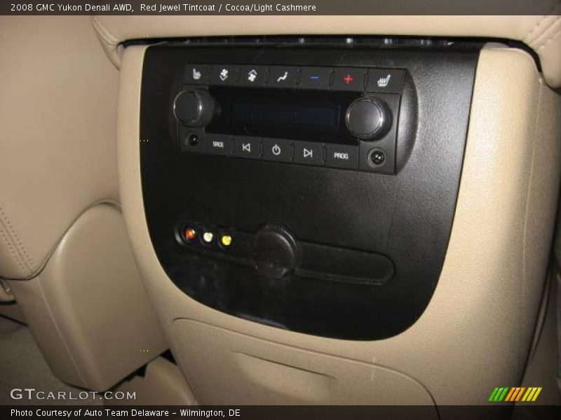 Red Jewel Tintcoat / Cocoa/Light Cashmere 2008 GMC Yukon Denali AWD
