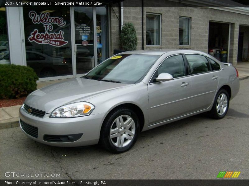 Silverstone Metallic / Gray 2007 Chevrolet Impala LT