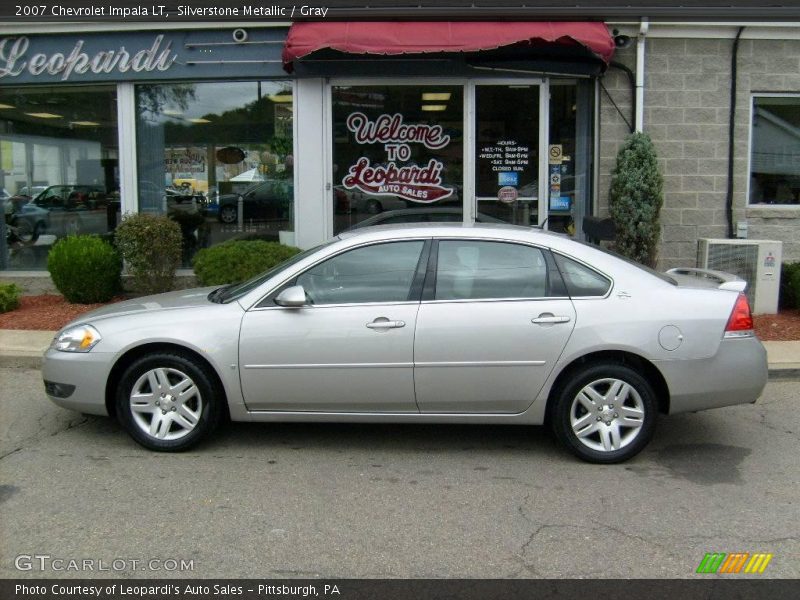 Silverstone Metallic / Gray 2007 Chevrolet Impala LT