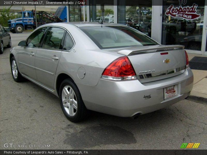 Silverstone Metallic / Gray 2007 Chevrolet Impala LT
