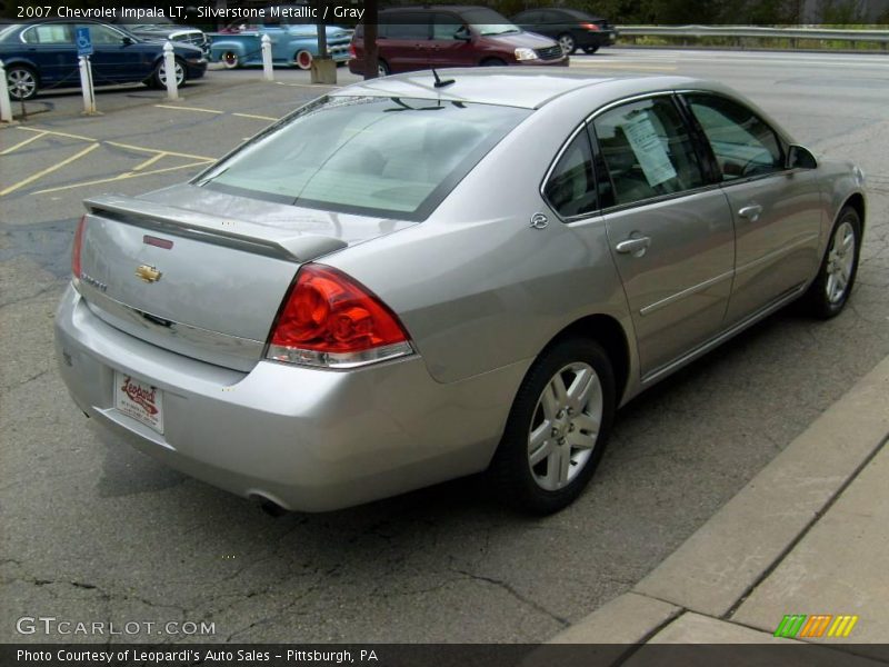 Silverstone Metallic / Gray 2007 Chevrolet Impala LT