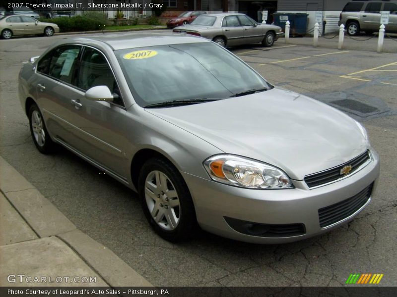 Silverstone Metallic / Gray 2007 Chevrolet Impala LT