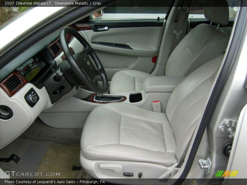 Silverstone Metallic / Gray 2007 Chevrolet Impala LT