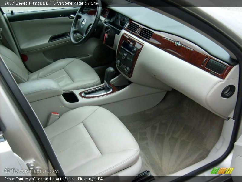 Silverstone Metallic / Gray 2007 Chevrolet Impala LT